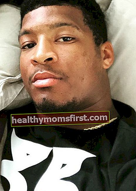 Jameis Winston dalam selfie Instagram seperti yang dilihat pada Februari 2019