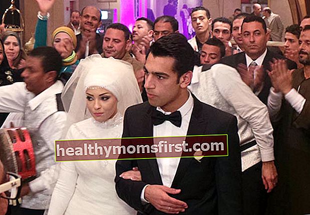 Hari pernikahan Mohamed Salah dan Magy Salah