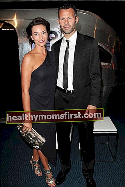 Ryan Giggs dan istri terasing Stacey Cooke selama GQ Men of the Year Awards 2010