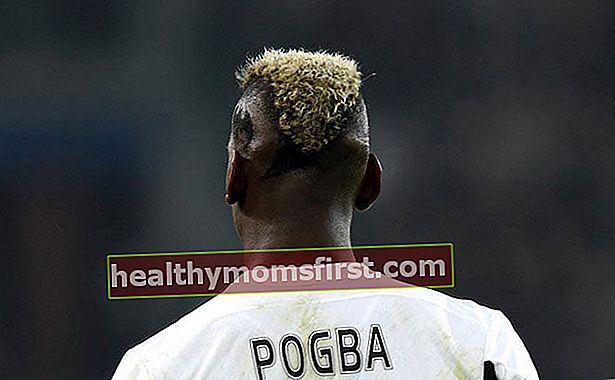 Paul Pogba beraksi selama pertandingan Liga Champion antara Juventus dan FC Bayern Munich pada 23 Februari 2016 di Turin, Italia