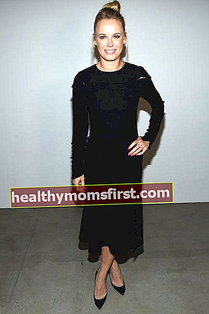 Caroline Wozniacki di pameran fesyen Prabal Gurung pada 11 September 2016