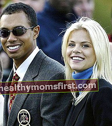 Tiger Woods dengan bekas isteri Elin Nordegren