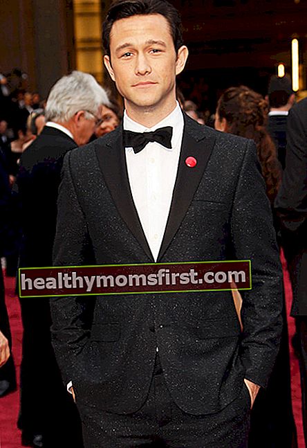 Joseph Gordon-Levitt menghadiri Academy Awards pada Februari 2015