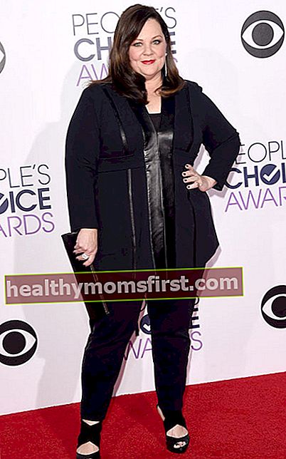 Melissa McCarthy menghadiri People's Choice Awards 2015 di Los Angeles, California.