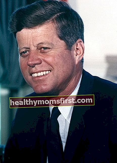 John F. Kennedy di Oval Office pada Juli 1963