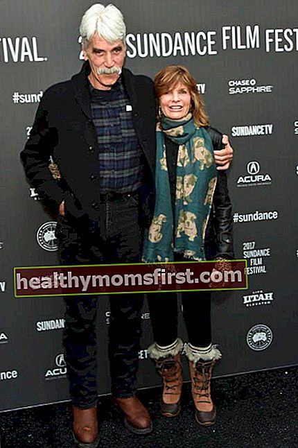 Sam Elliott dan Katharine Ross di perdana The Hero di Festival Filem Sundance pada Januari 2017