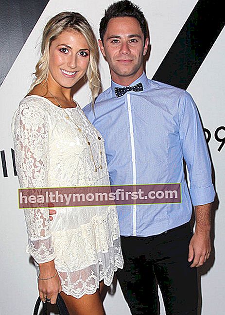 Emma Slater และ Sasha Farber ระหว่างงาน All In For The 99%
