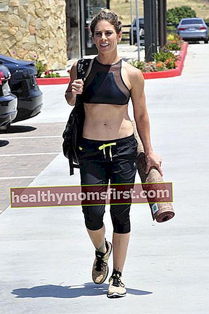 Jillian Michaels setelah berolahraga di Malibu pada 2 Juli 2015