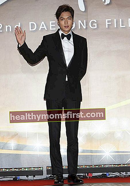 Lee Min-ho di Penghargaan Film Daejong ke-52 pada November 2015