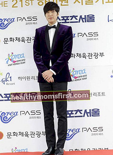 Lee Min-ho di 21st High1 Seoul Music Awards pada Januari 2012
