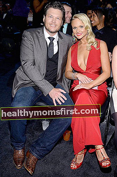 Blake Shelton dan Miranda Lambert di Grammy Awards 2014