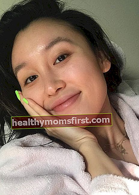 Olivia Sui dalam selfie Instagram seperti yang terlihat pada Desember 2018
