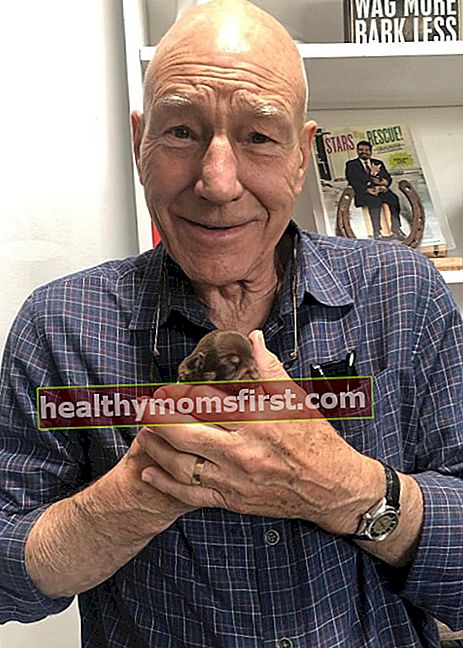 Patrick Stewart seperti yang dilihat dalam Post Instagram pada bulan Jun 2019