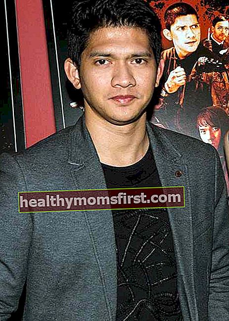 Iko Uwais ในรอบปฐมทัศน์ของ Raid 2 ในนิวยอร์กเมื่อวันที่ 17 มีนาคม 2014