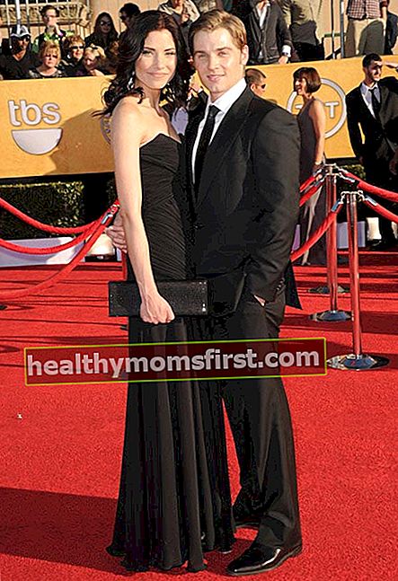 Майк Фогель та дружина Кортні Фогель на премії Гільдії кіноакторів 2012 року