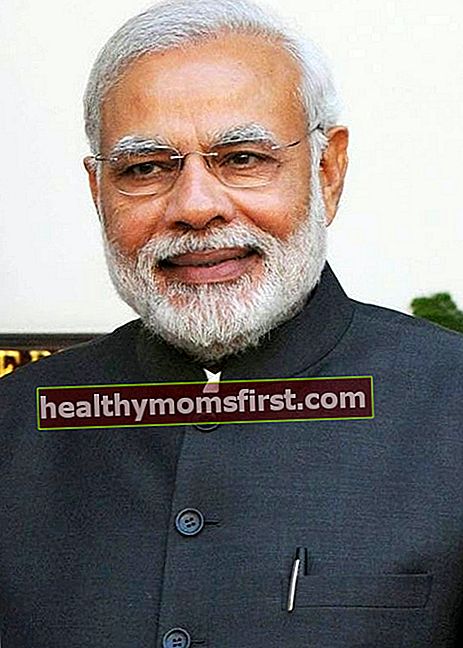 Narendra Modi saat kunjungan kenegaraan Presiden Republik Singapura ke India pada 2015