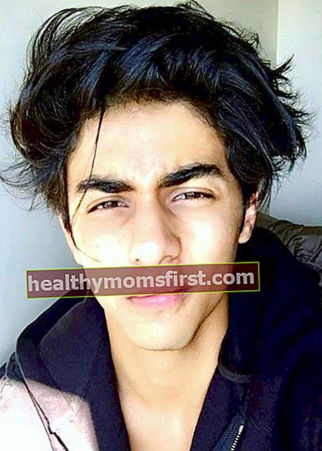 Aryan Khan dalam selfie seperti yang terlihat pada Desember 2016