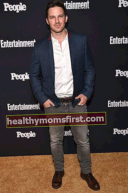 Matt Lanter di Entertainment Weekly dan pesta PEOPLE Upfronts pada Mei 2017