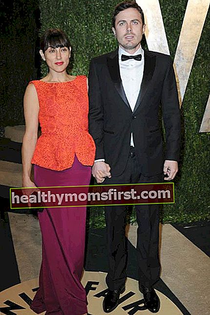 Ben Affleck dan Summer Phoenix di Vanity Fair Oscar Party pada Februari 2013