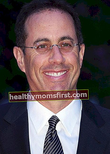 Jerry Seinfeld di pesta Vanity Fair pada April 2011