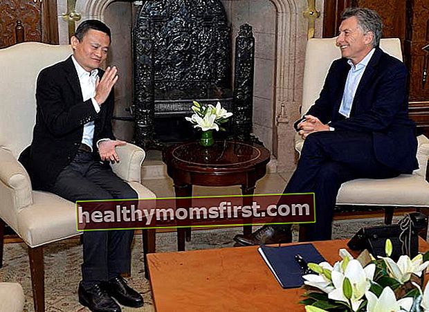 Mauricio Macri dan Jack Ma di Casa Rosada pada tahun 2017