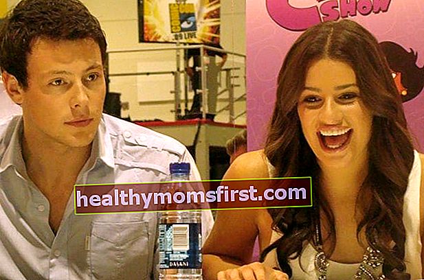 Cory Monteith dan Lea Michele seperti yang dilihat pada bulan Julai 2009