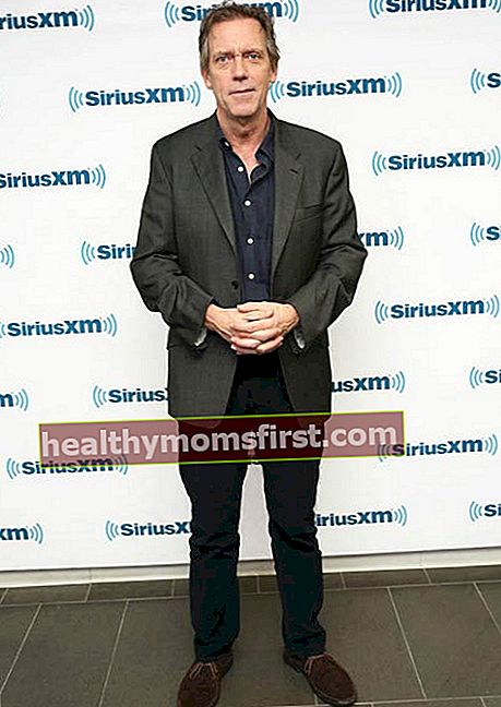 Hugh Laurie di TimesTalks Presents: The Night Manager pada bulan April 2016