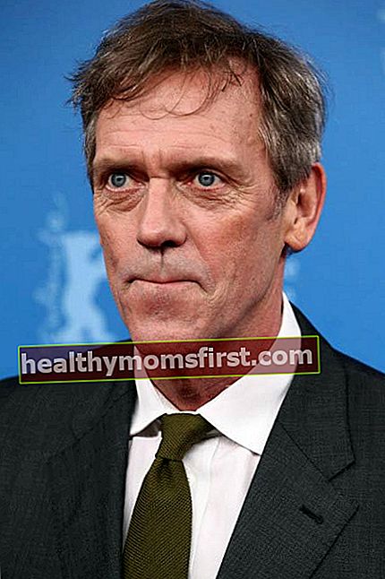 Hugh Laurie di tayangan perdana The Night Manager semasa Berlinale International Film Festival Berlin pada Februari 2016