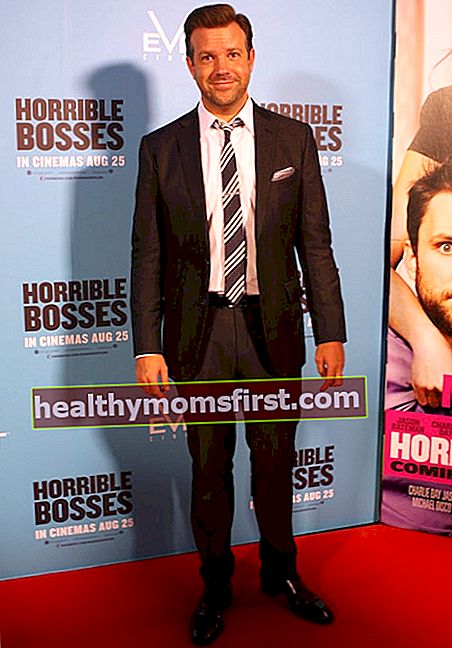 Jason Sudeikis di Horrible Bosses Premiere pada tahun 2011