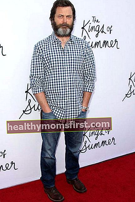 Nick Offerman pada pemutaran CBS Films '' The Kings of Summer pada Mei 2013