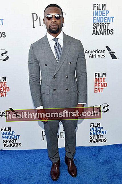 Trevante Rhodes di Film Independent Spirit Awards pada Februari 2017