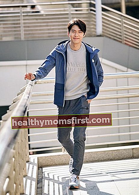 Hyun Bin seperti yang terlihat dalam foto yang diambil pada Maret 2016
