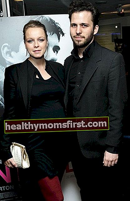 Samantha Morton dan Harry Holm selama Pemutaran Gala 'Kontrol'.