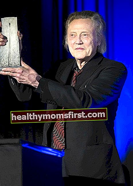 Christopher Walken menerima anugerah kehormatan Rencontres 7e Art Lausanne 2018