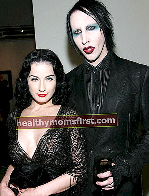 Dita Von Teese dan Marilyn Manson
