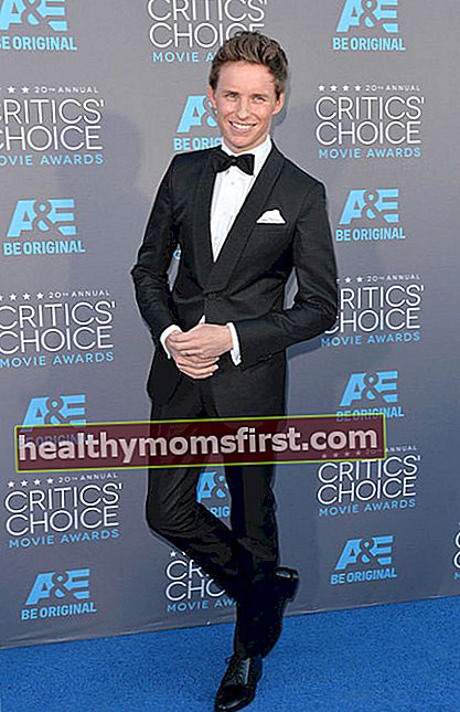 Eddie Redmayne di Critics Choice Awards 2015.