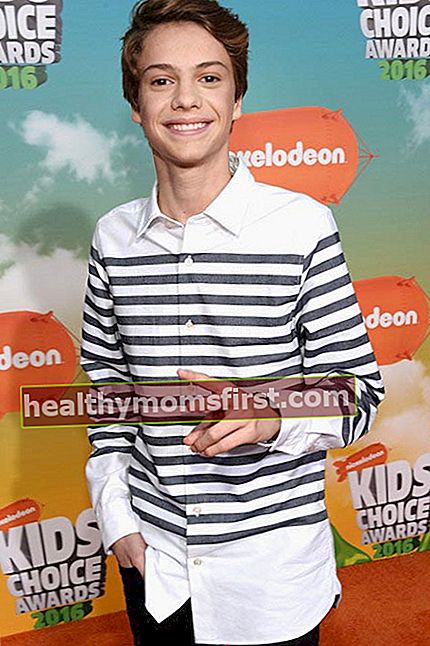 Jace Norman จาก Nickelodeon's 2016 Kids Choice Awards