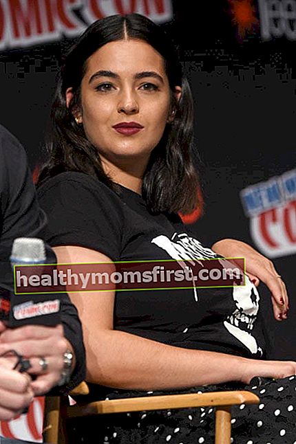 Alanna Masterson di acara The Walking Dead selama New York Comic Con pada Oktober 2016