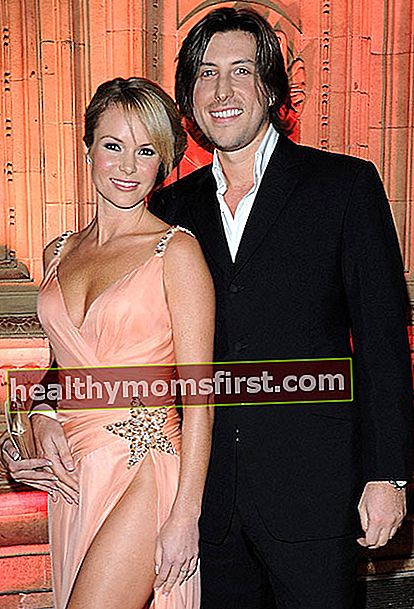 Amanda Holden dan suaminya Chris Hughes