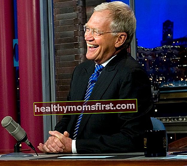 David Letterman pada Juni 2011 saat wawancara di Late Show di New York City