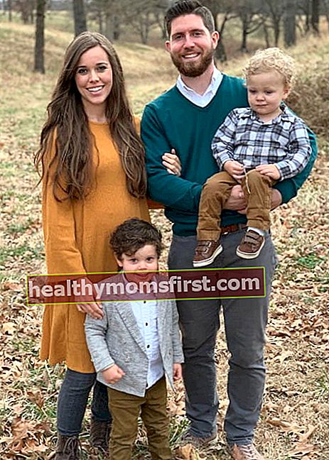 Jessa Seewald bersama keluarganya seperti yang terlihat pada Januari 2019