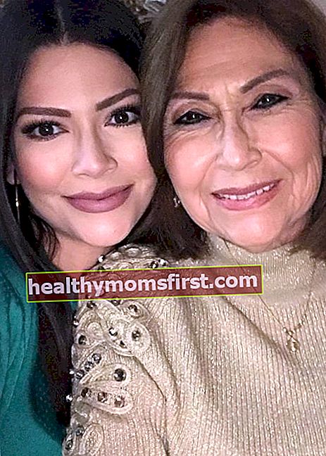 Ana Patricia Gámezกับแม่ของเธอดังที่เห็นในเดือนมกราคม 2020