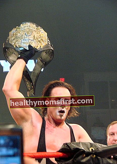 Pegulat profesional Sting dengan TNA World Heavyweight Championship di Bound for Glory pada 12 Oktober 2008
