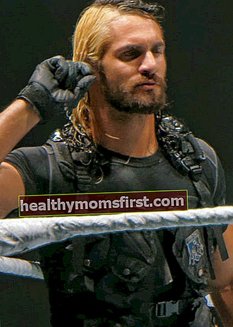 Seth Rollins di acara WWE pada November 2013