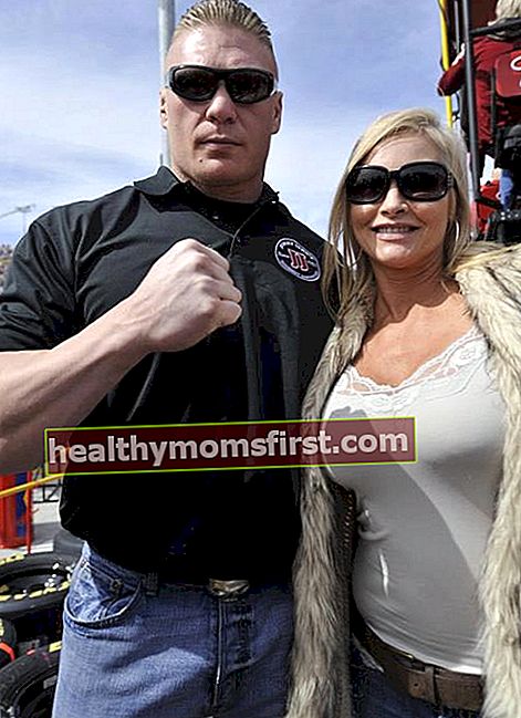 Brock Lesnar dan istri Sable