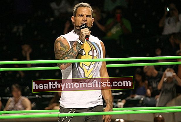 Jeff Hardy selama GFW Winston Salem di North Carolina pada 2015